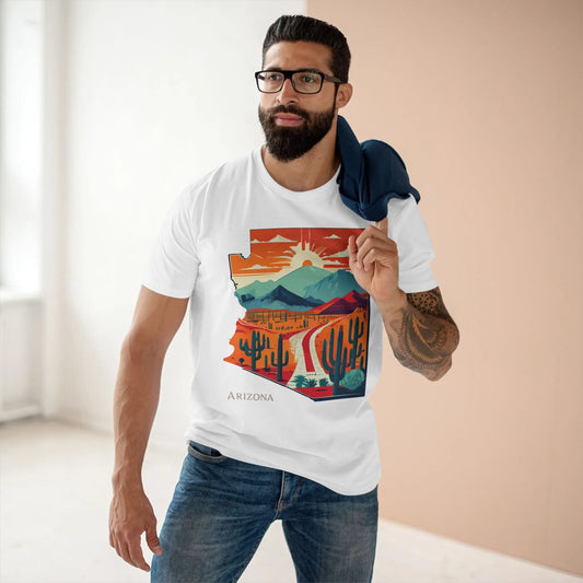 US State Shirts, Arizona Shirt Retro2Nova