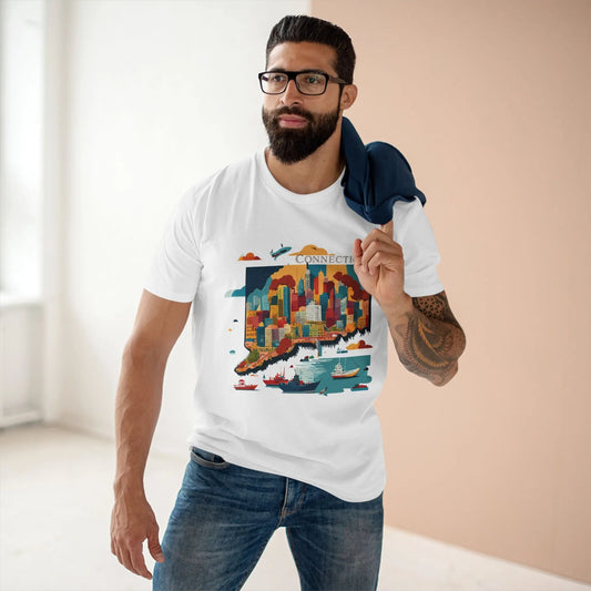 US State Shirts, Connecticut Shirt - retro2nova