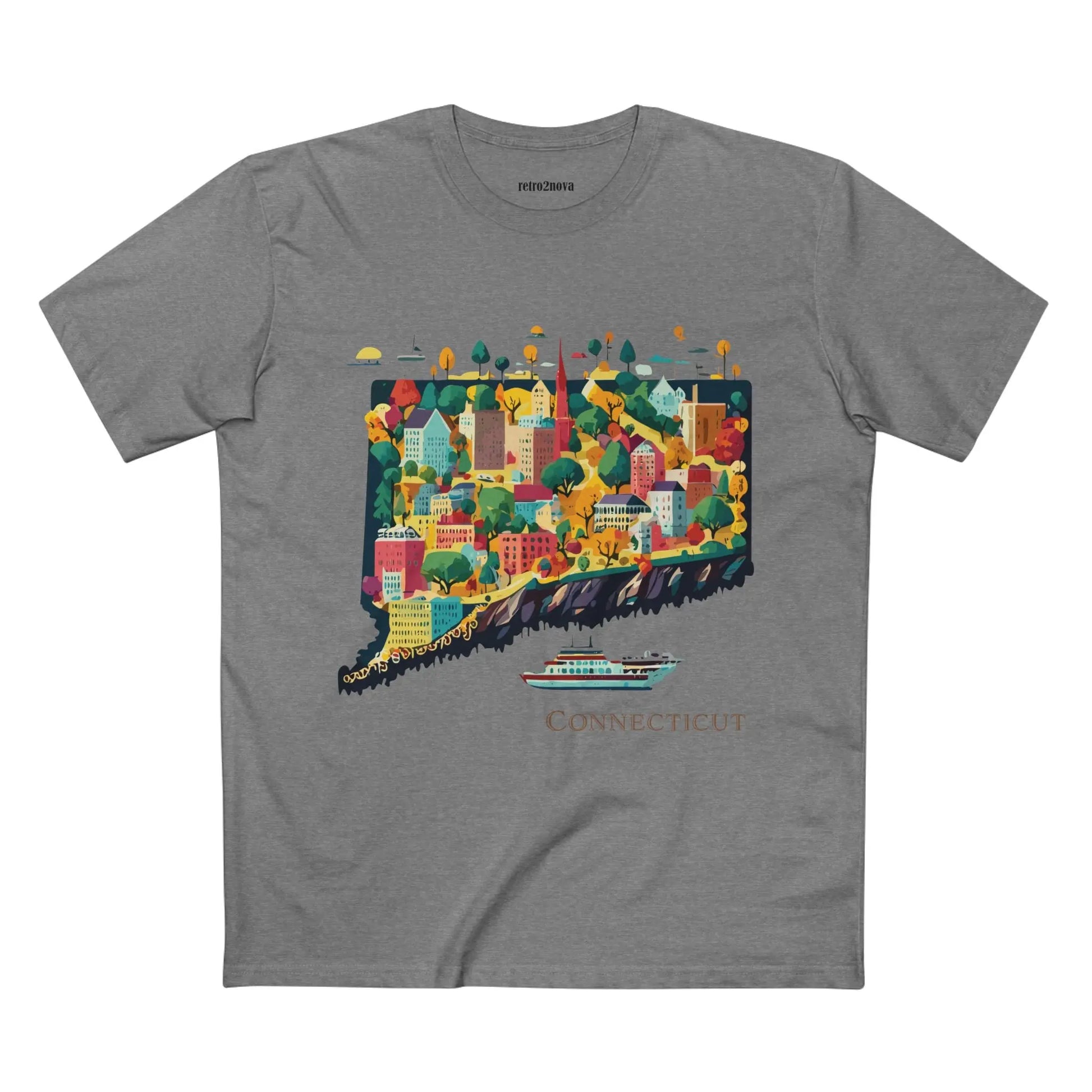 US State Shirts, Connecticut Shirt - retro2nova