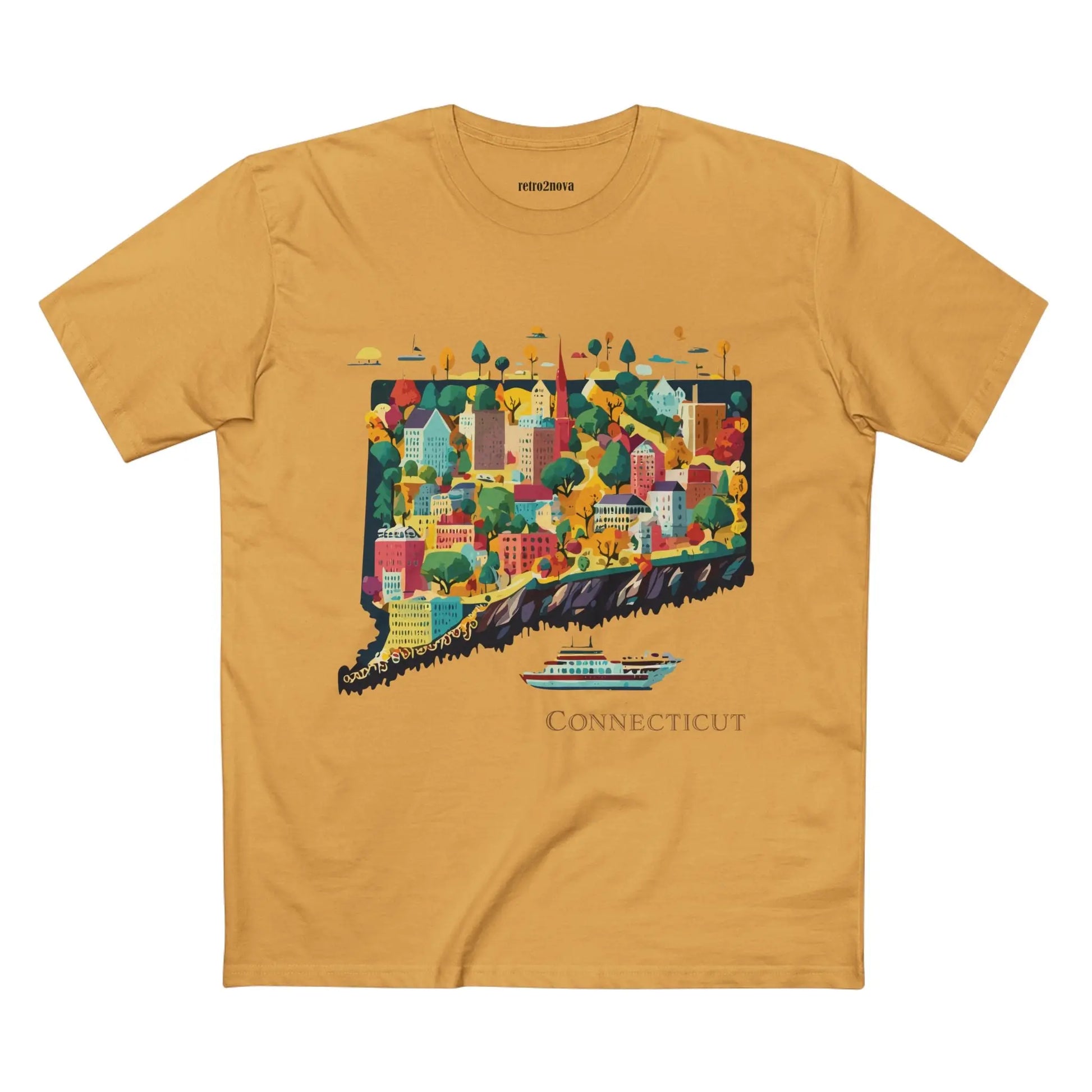 US State Shirts, Connecticut Shirt - retro2nova