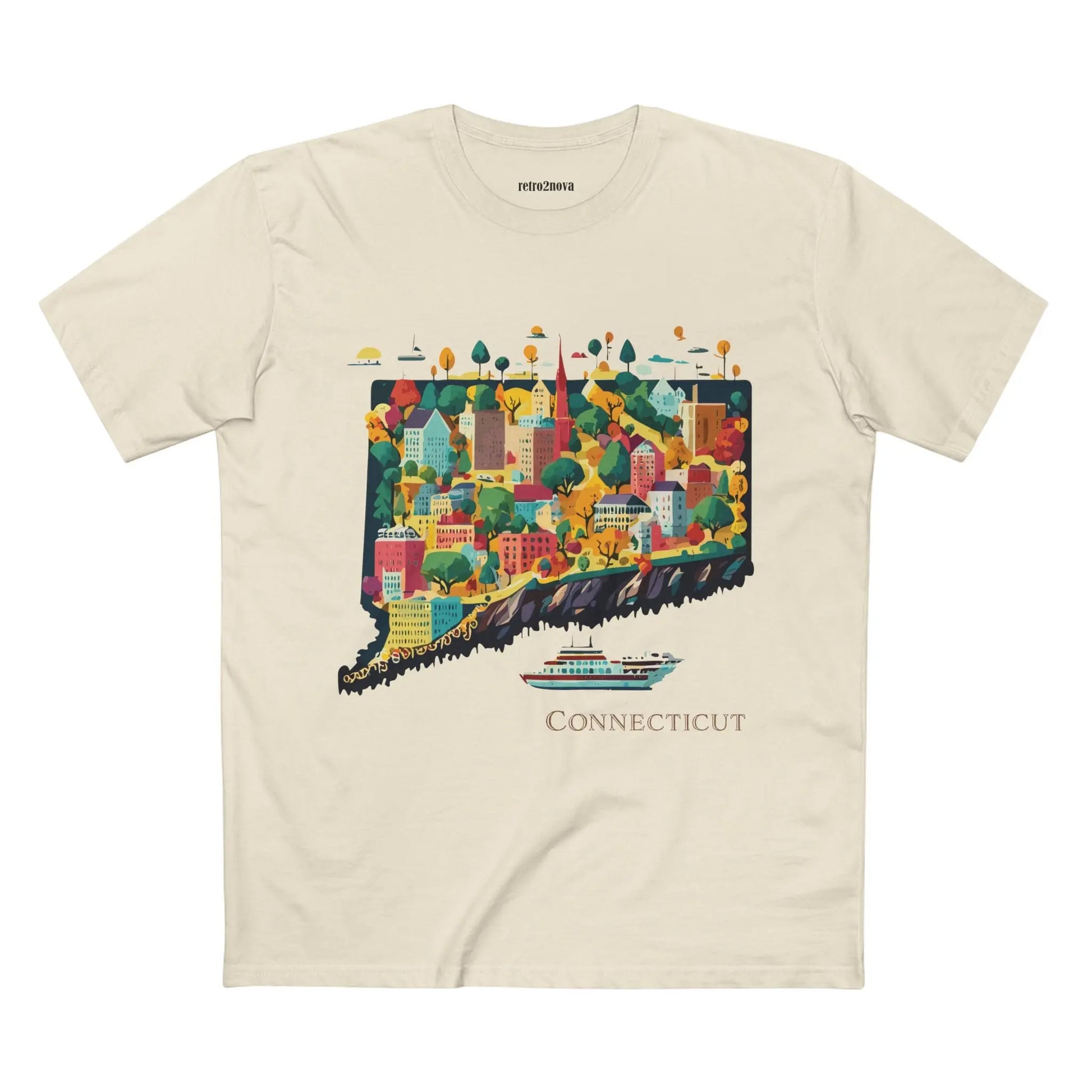 US State Shirts, Connecticut Shirt - retro2nova