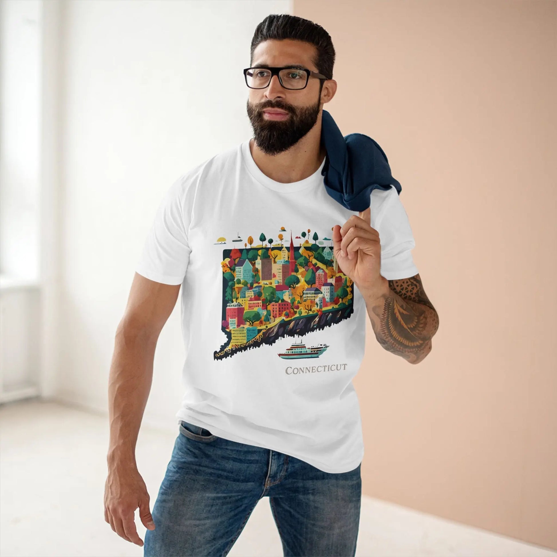 US State Shirts, Connecticut Shirt - retro2nova