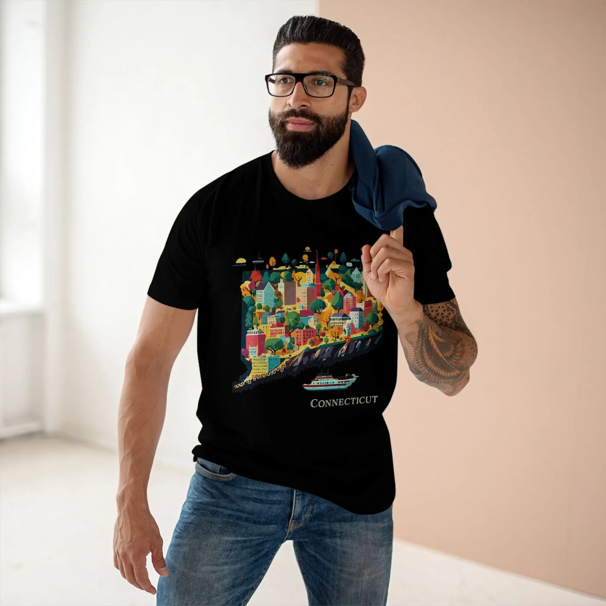 US State Shirts, Connecticut Shirt - retro2nova