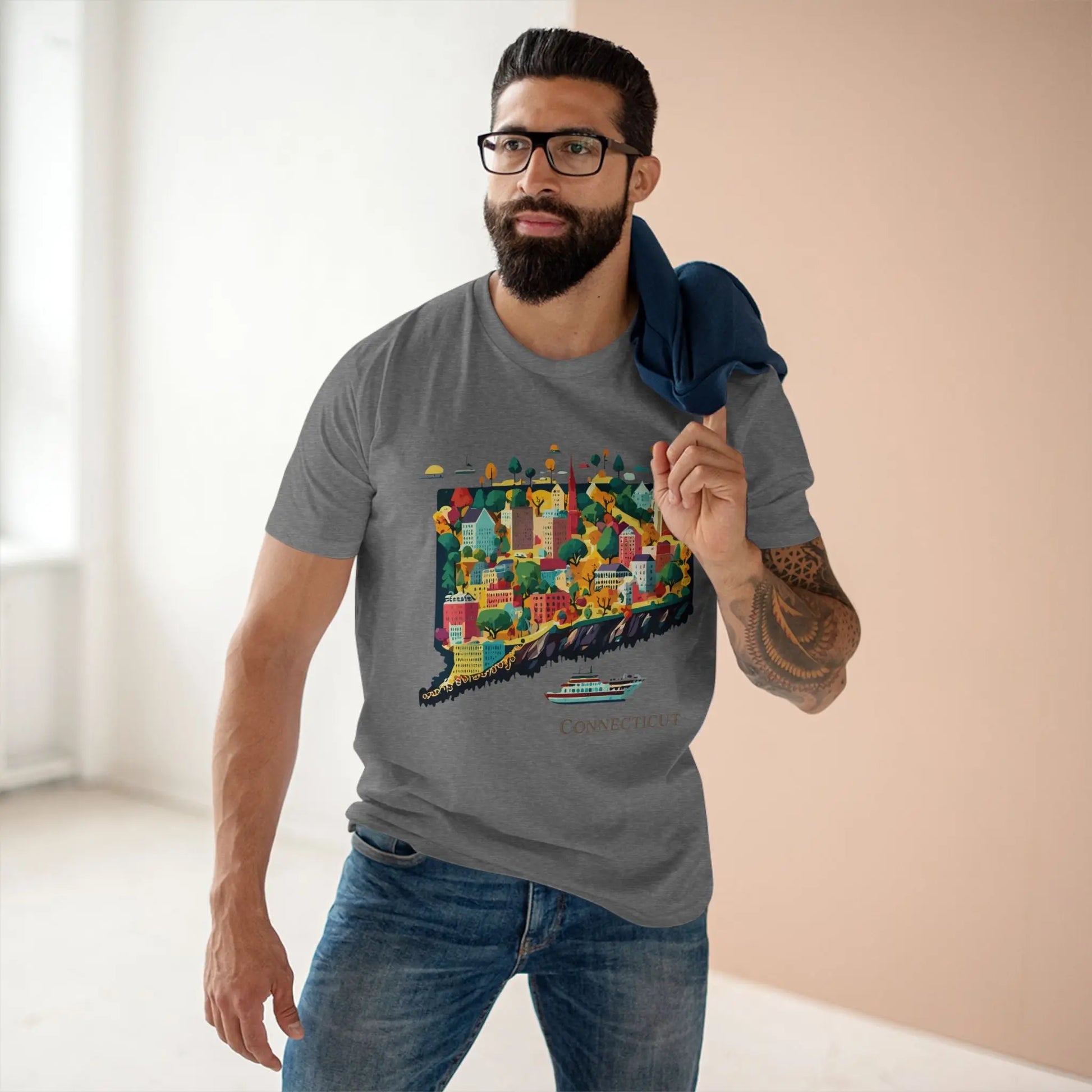 US State Shirts, Connecticut Shirt - retro2nova