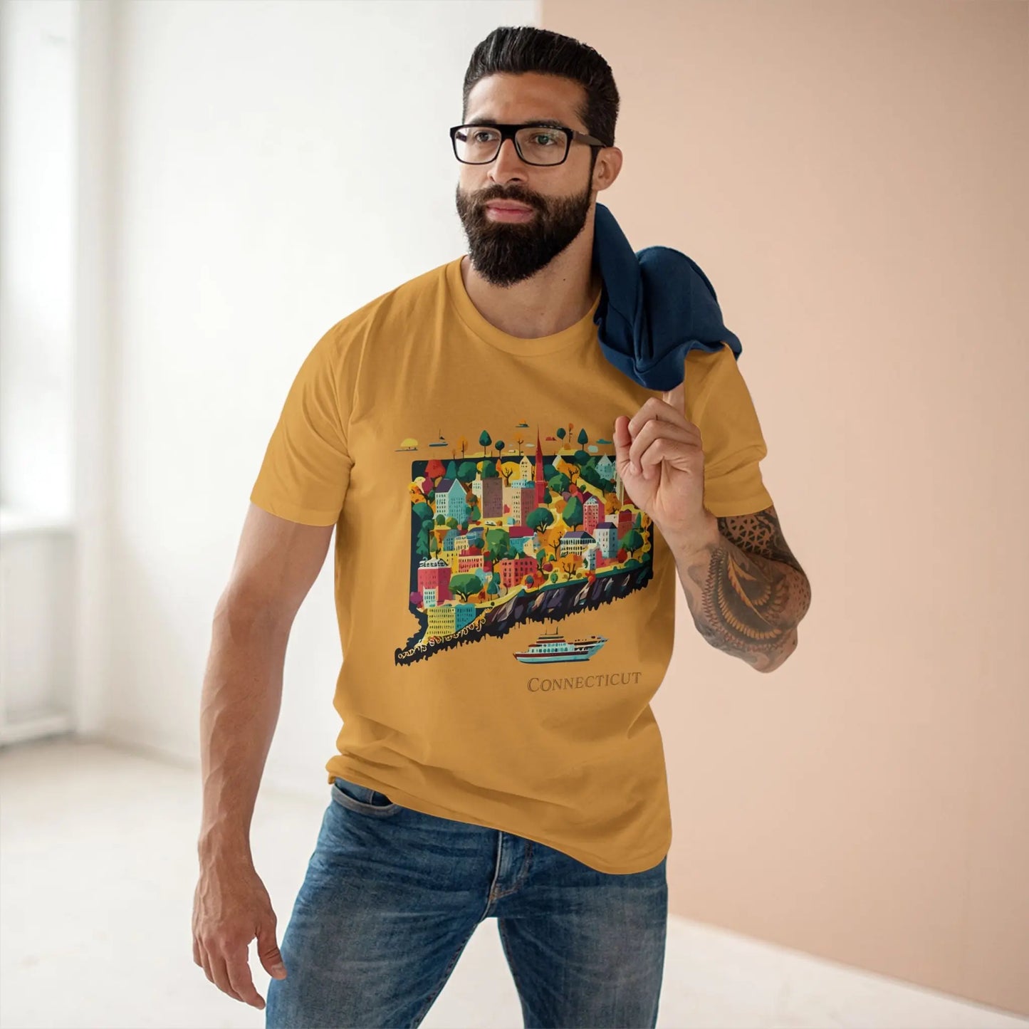 US State Shirts, Connecticut Shirt - retro2nova