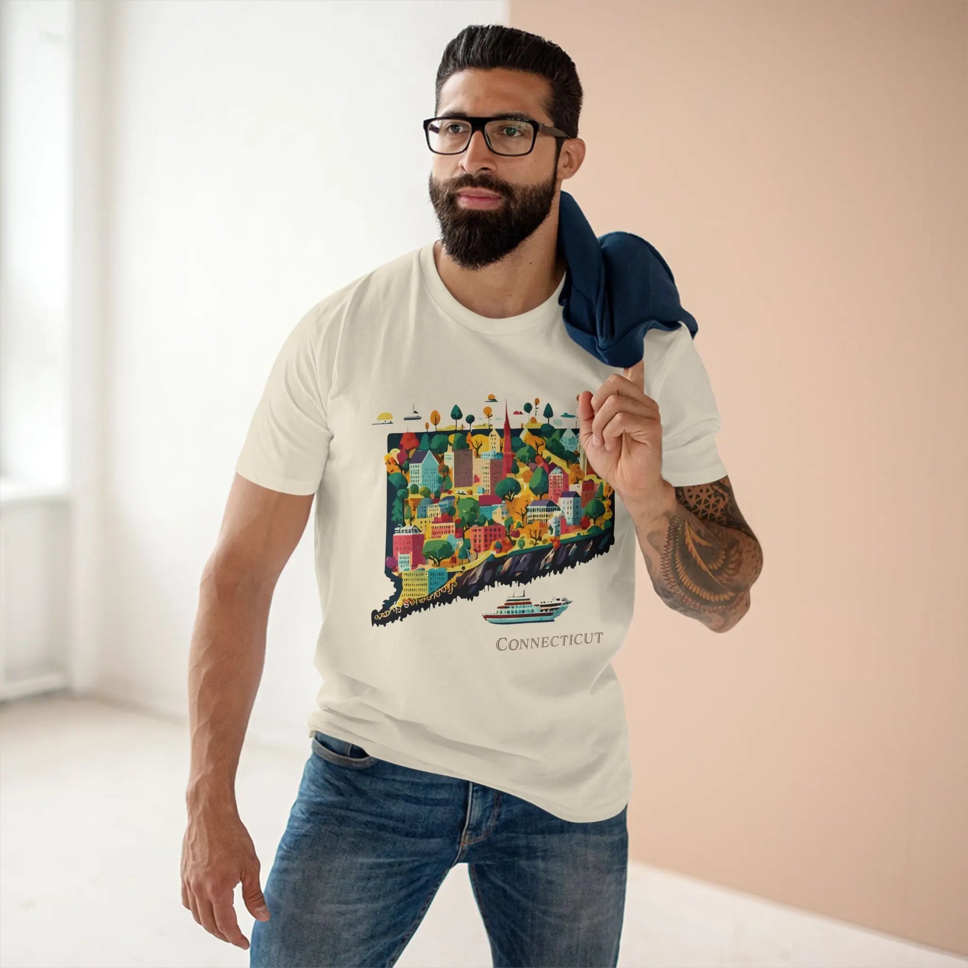 US State Shirts, Connecticut Shirt - retro2nova