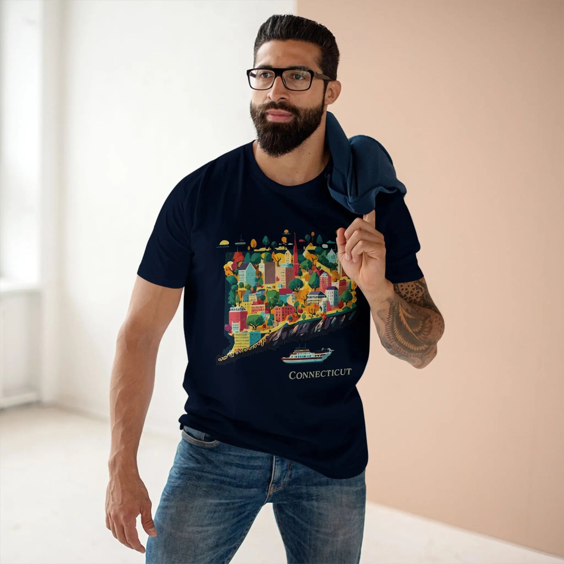 US State Shirts, Connecticut Shirt - retro2nova