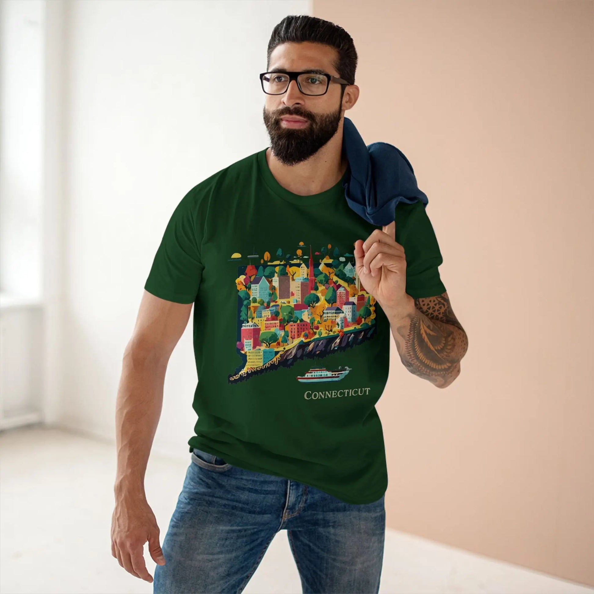 US State Shirts, Connecticut Shirt - retro2nova