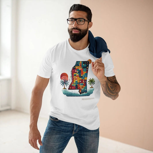 US State Shirts, Mississippi Shirt Retro2Nova