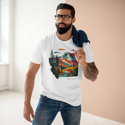 US State Shirts, Montana Shirt Retro2Nova