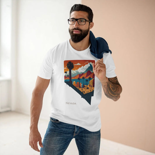 US State Shirts, Nevada Shirt Retro2Nova