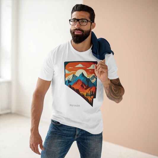 US State Shirts, Nevada Shirt Retro2Nova