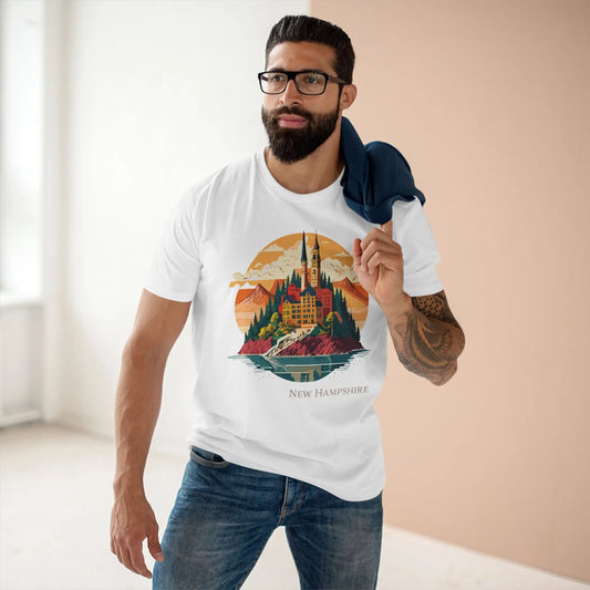 US State Shirts, New Hampshire Shirt Retro2Nova
