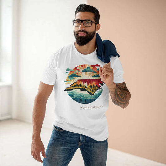 US State Shirts, North Carolina Shirt Retro2Nova