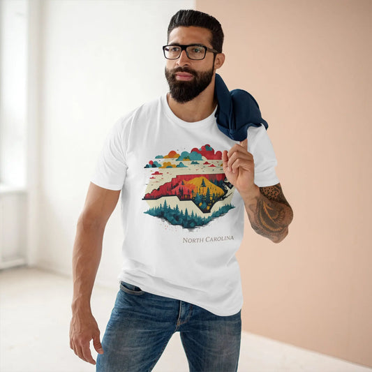 US State Shirts, North Carolina Shirt Retro2Nova