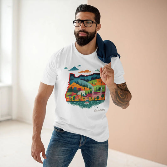 US State Shirts, Oregon Shirt - retro2nova