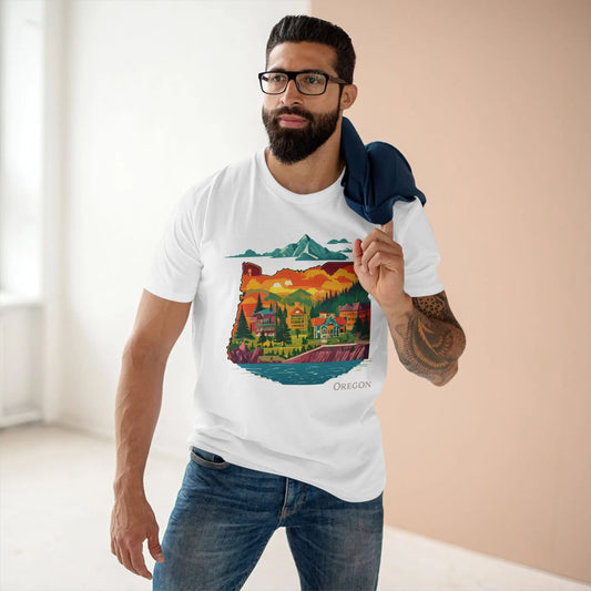 US State Shirts, Oregon Shirt - retro2nova