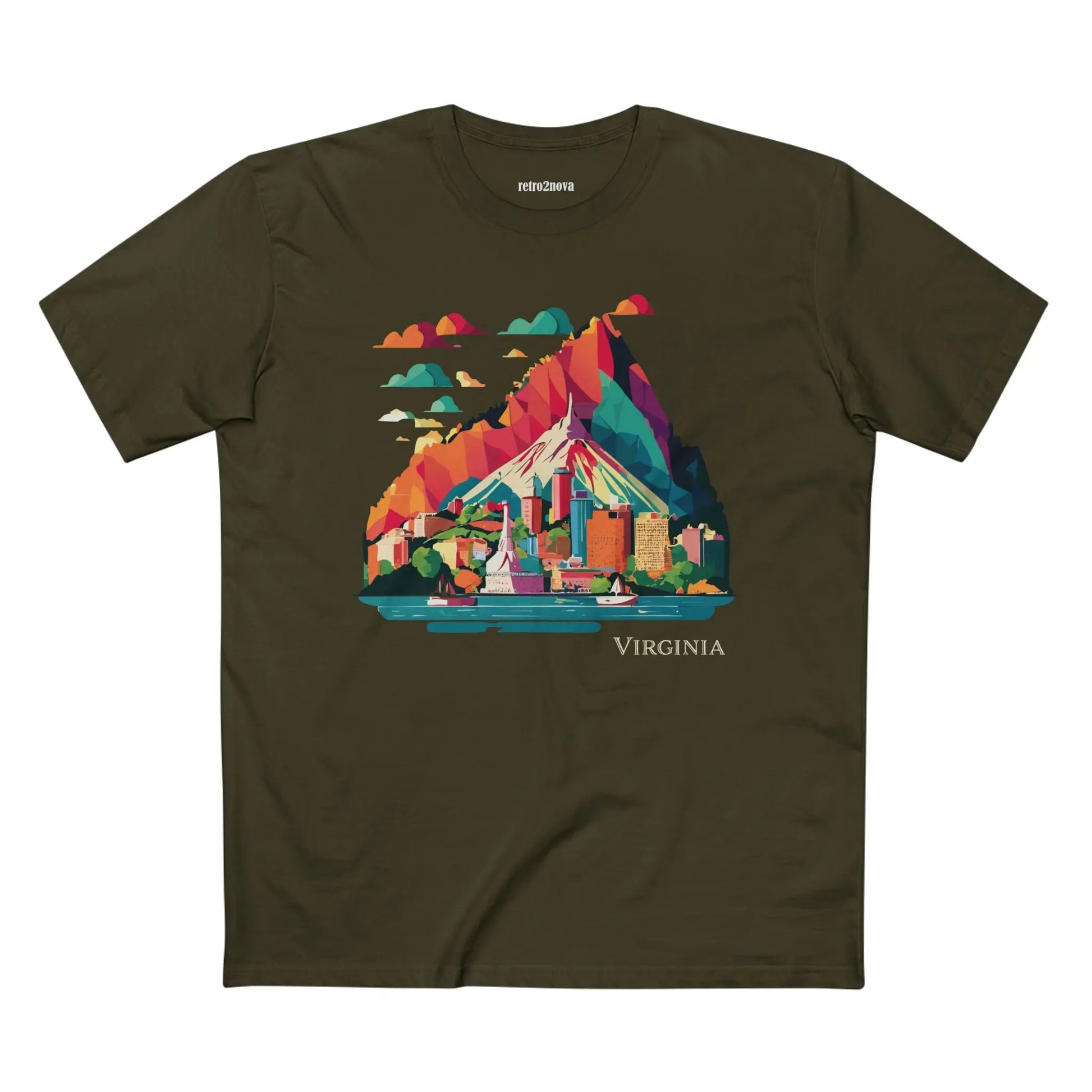 US State Shirts, Virginia Shirt - retro2nova