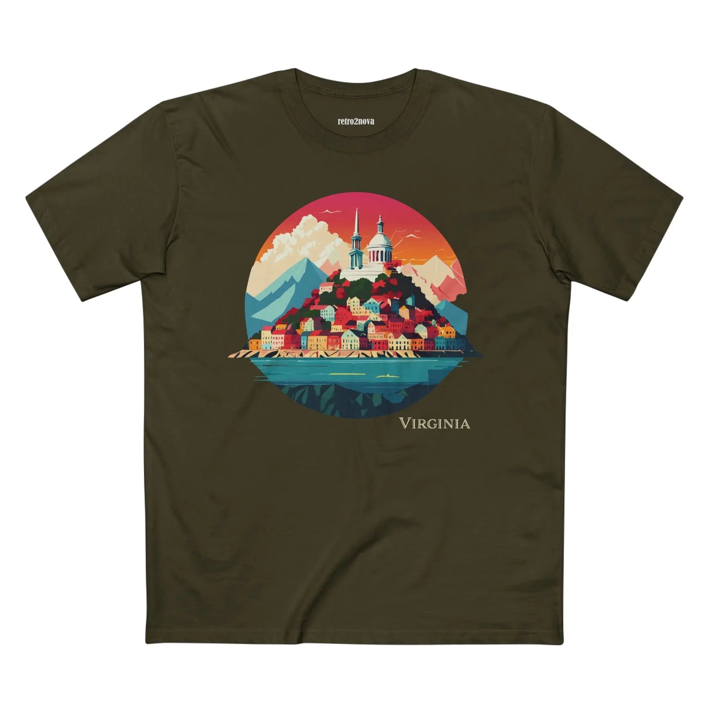 US State Shirts, Virginia Shirt - retro2nova