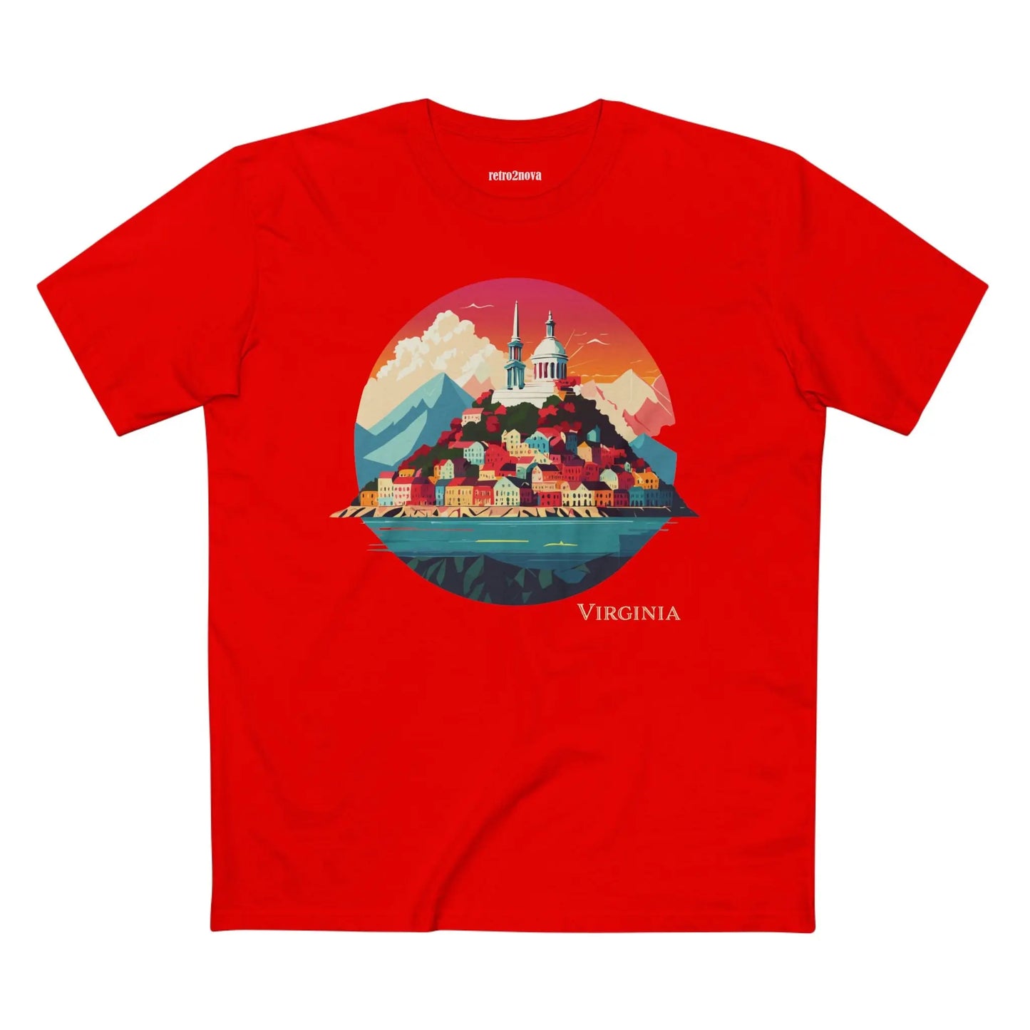 US State Shirts, Virginia Shirt - retro2nova