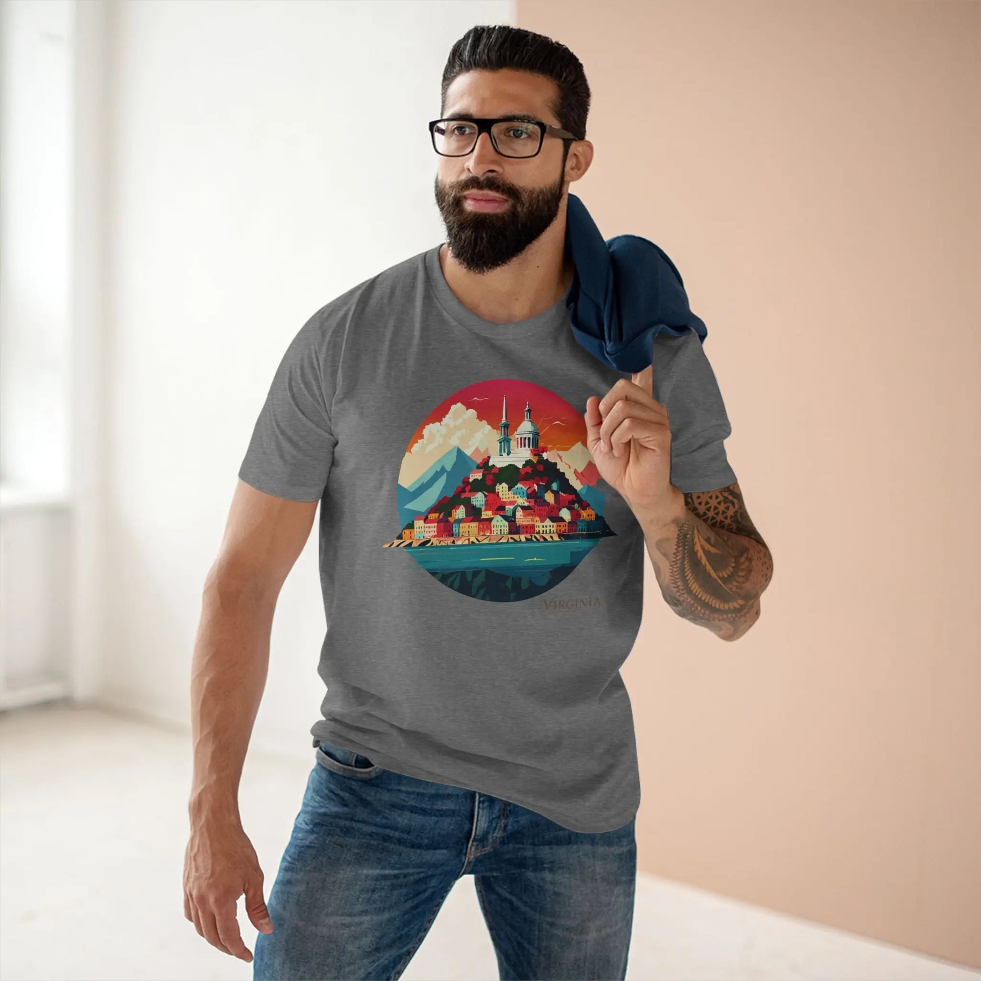 US State Shirts, Virginia Shirt - retro2nova