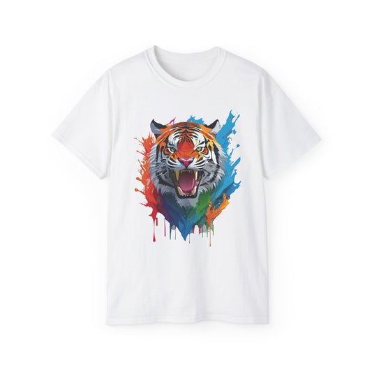 Animal Shirt, Tee Shirt with Tiger, Tiger Shirt