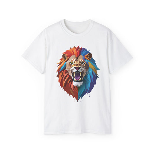 Animal Shirt, Tee Shirt with Lion, Lion Shirt
