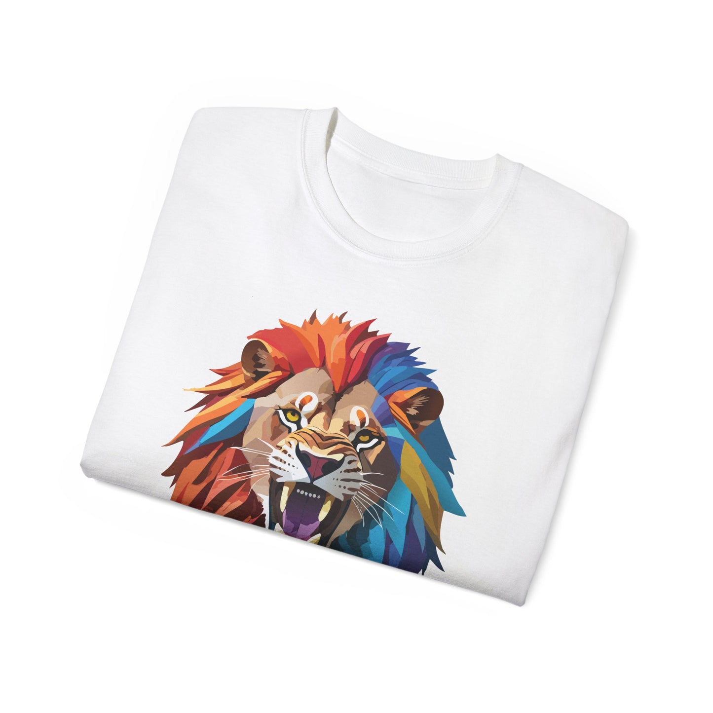 Animal Shirt, Tee Shirt with Lion, Lion Shirt