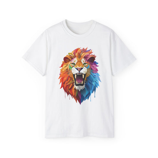 Animal Shirt, Tee Shirt with Lion, Lion Shirt
