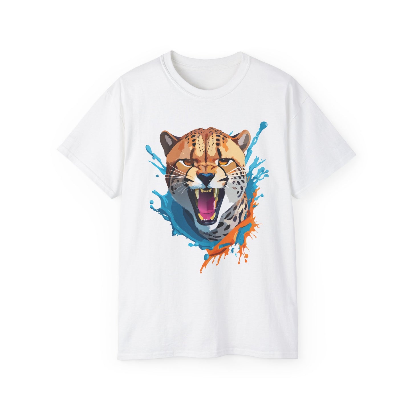 Animal Shirt, Tee Shirt with Cheetah, Cheetah Shirt