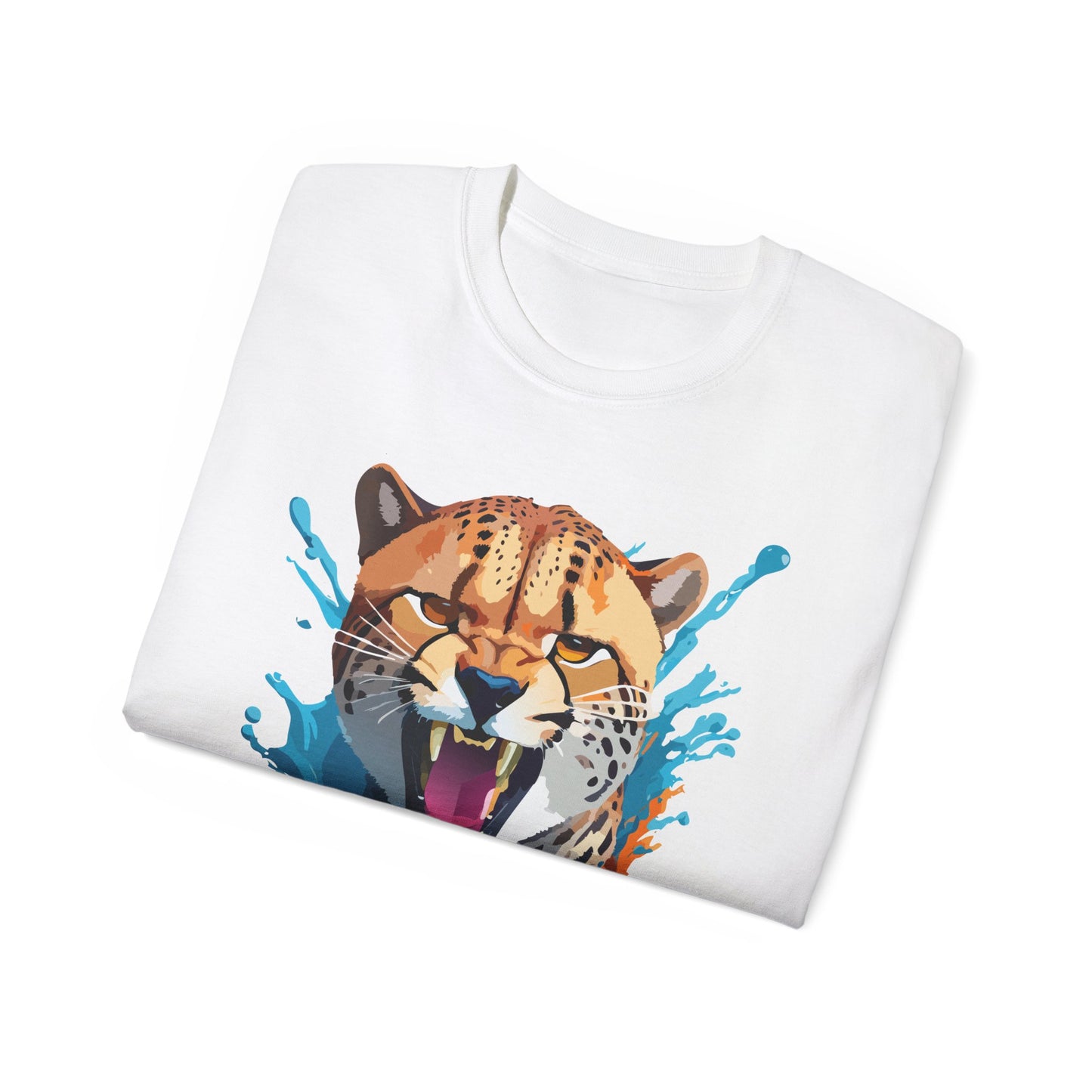 Animal Shirt, Tee Shirt with Cheetah, Cheetah Shirt
