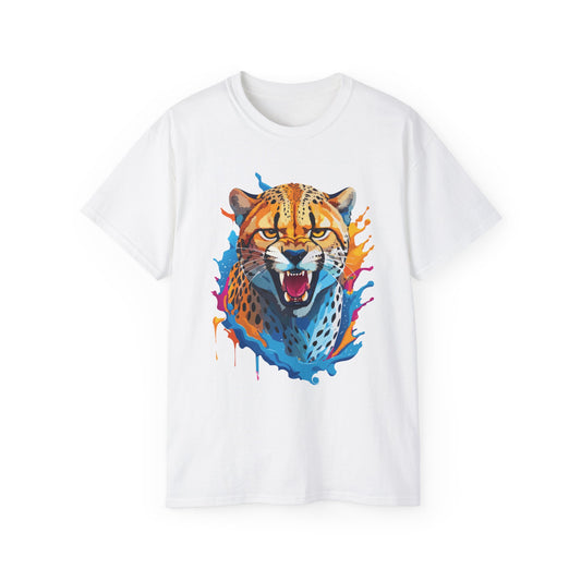 Animal Shirt, Tee Shirt with Cheetah, Cheetah Shirt