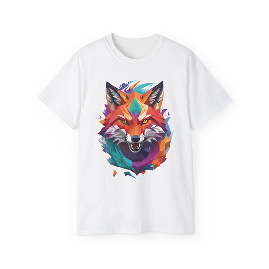 Animal Shirt, Tee Shirt with Fox, Fox Shirt