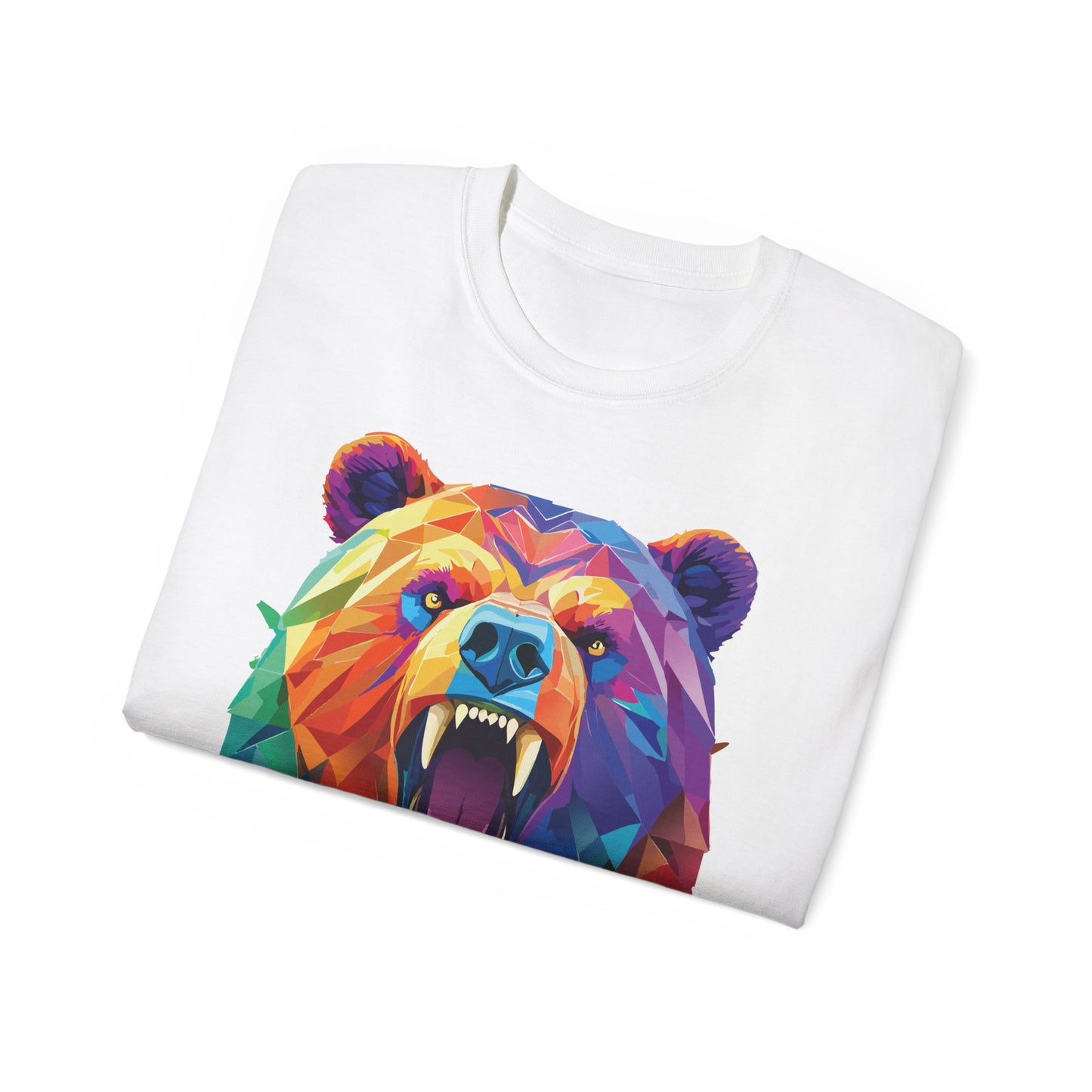 Animal Shirt, Tee Shirt with Bear, Bear Shirt