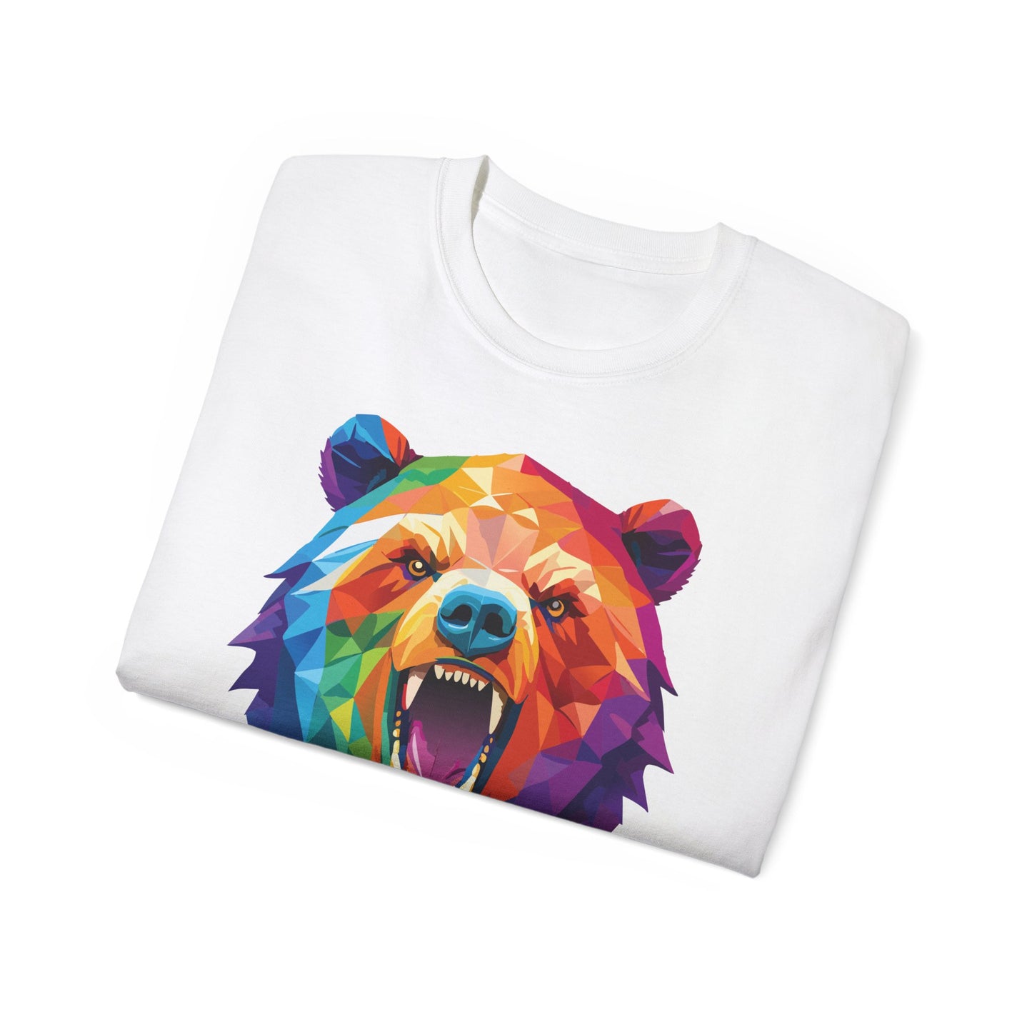 Animal Shirt, Tee Shirt with Bear, Bear Shirt