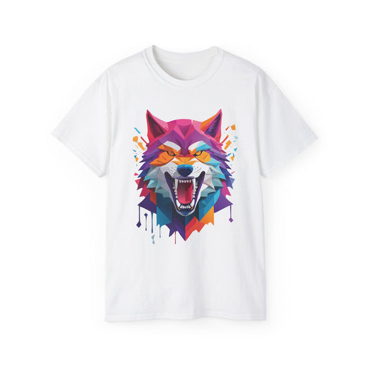 Animal Shirt, Tee Shirt with Wolf, Wolf Shirt