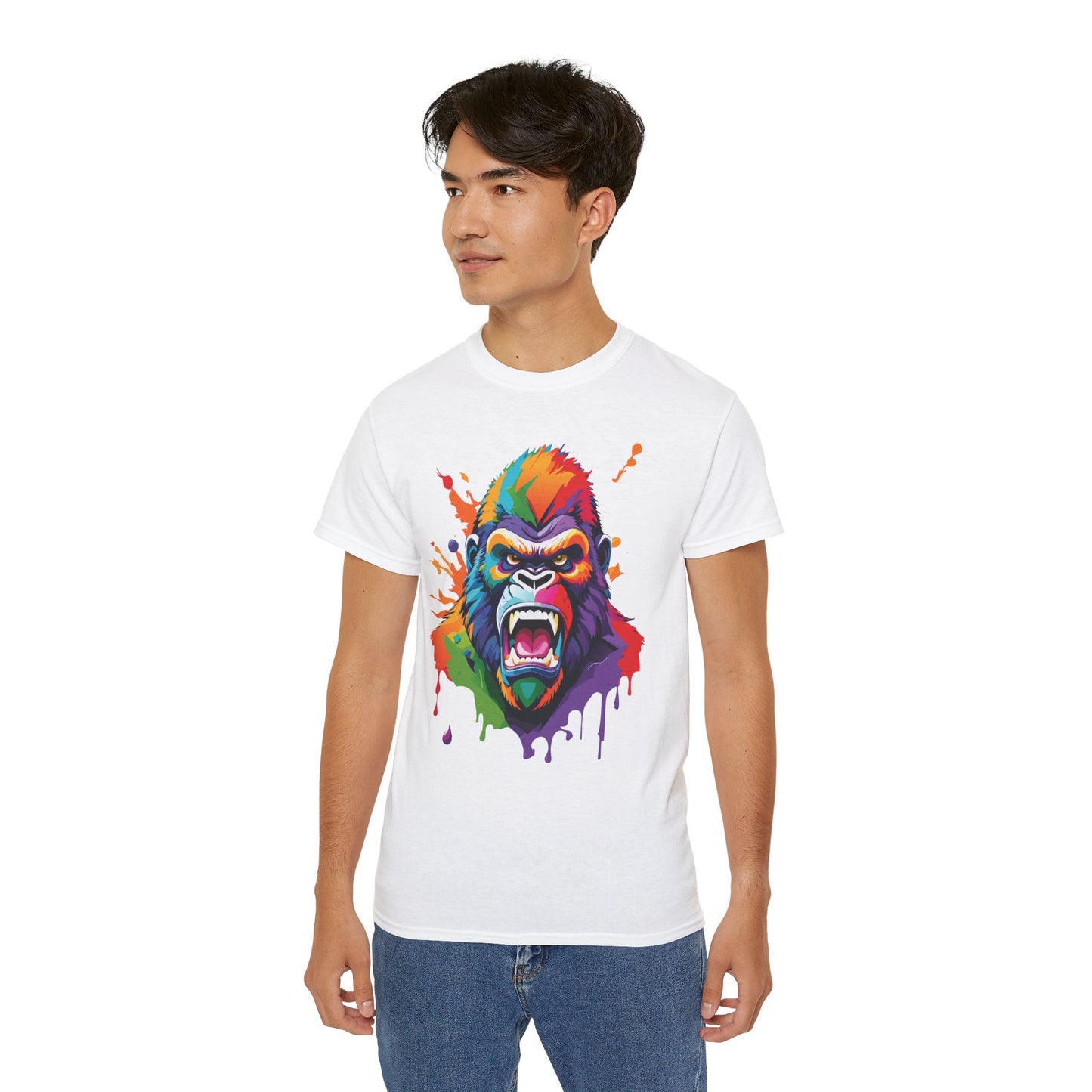 Animals Shirt, Tee Shirt with Gorilla