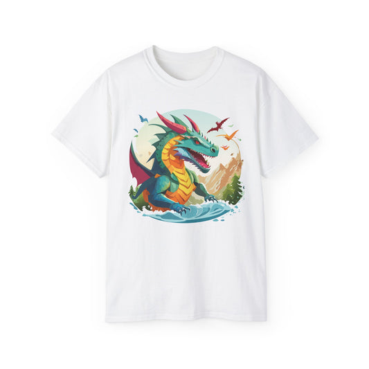 Dragon Shirt, Shirt Dragon, Tee shirt with Dragons